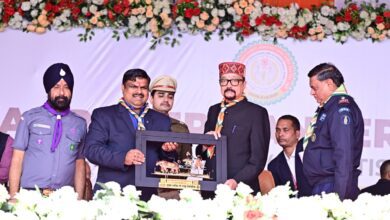 राज्यपाल रमेन डेका ने प्रथम राष्ट्रीय रोवर-रेंजर जंबूरी का किया शुभारंभ, युवाओं से राष्ट्र निर्माण में योगदान का आह्वान