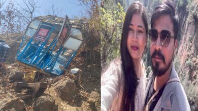 खल्लारी माता मंदिर में मौत का 'रोप-वे, 60 फीट से नीचे गिरी ट्रॉली, रायपुर की महिला की मौत